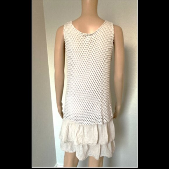 Le Marias Oatmeal Tank Top Tunic Extra Large XL - Picture 2 of 6